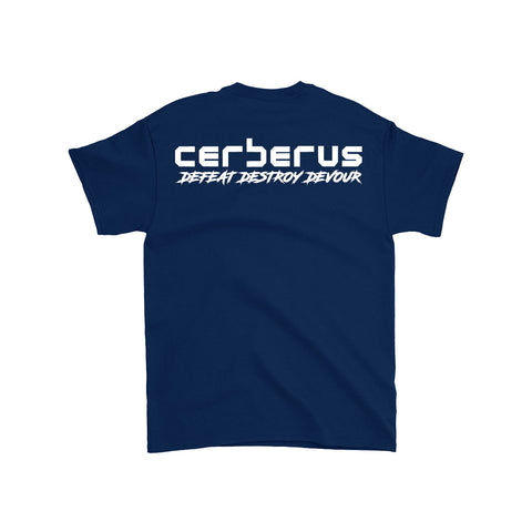 Image of Vertical T-Shirt Blue