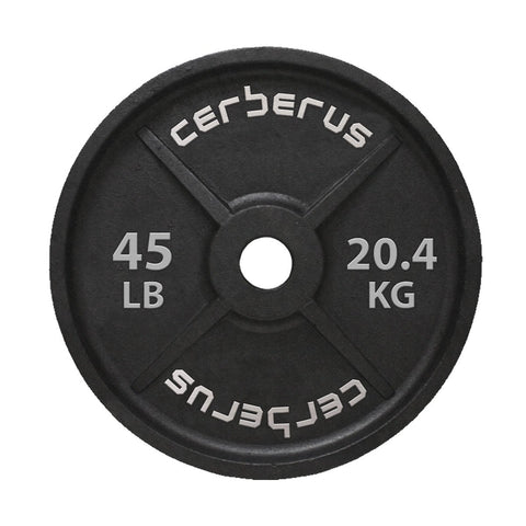 Image of CERBERUS Cast Iron Olympic Plates- PRE ORDER ONLY