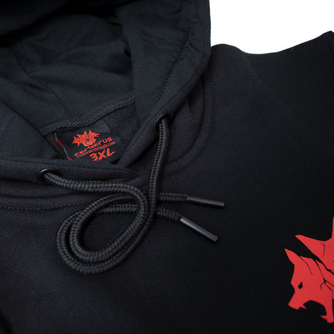 Image of CORE Cropped Hoodie (Black)