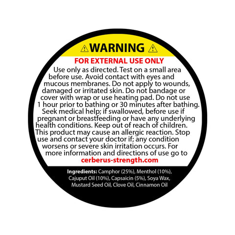 Image of Inferno Muscle Rub