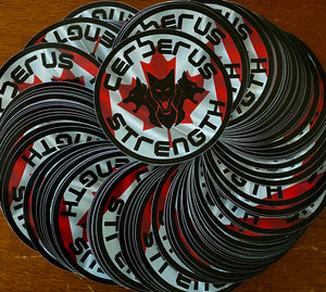 Cerberus-Strength Canada Sticker
